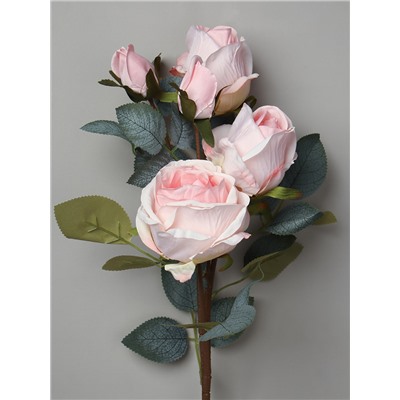 Цветок искусственный Роза 68 см розовая / RW-315 /уп 24/144/