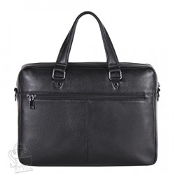 Портфель мужской кожаный 2094BSH black Heanbag