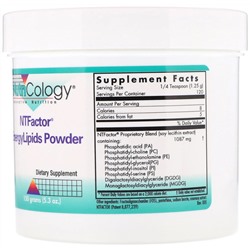 Nutricology, NTFactor, порошок липидов EnergyLipids, 150 г (5,3 унции)