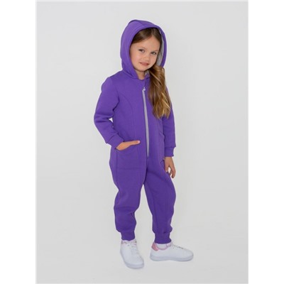 Комбинезон футер начёс "Агата" 30700 (Фиолетовый)
