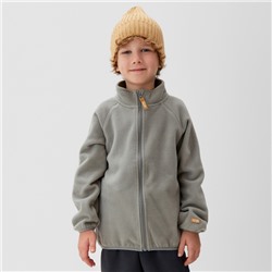 Детская кофта на молнии KAFTAN, серая, размер 30 (98-104 см)