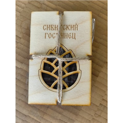 Плитка темного шоколада с Миндалем и Клюквой / 50 гр / ТМ Сладкий аромат