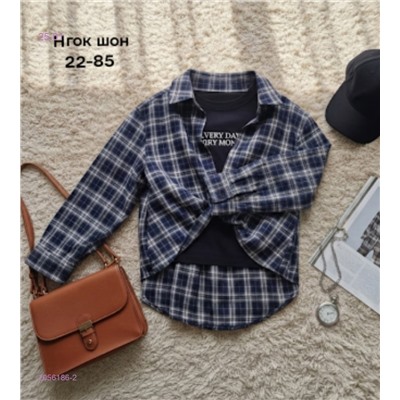 Рубашка+ топик бронь 2056186-2