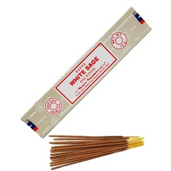 SATYA Бангалор Ароматические палочки White Sage 15 г х 12 уп.