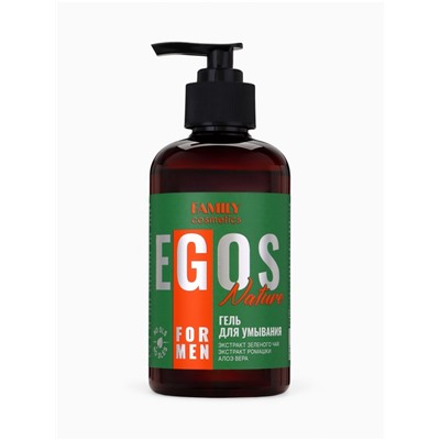 Гель для умывания мужской EGOS for men, 285 мл
