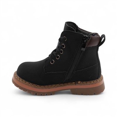 Ботинки зимние на меху ВМ3410-1В черные