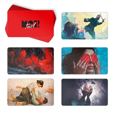 Метафорические ассоциативные карты «Внутренний гнев», 50 карт (7×12 см), 16+