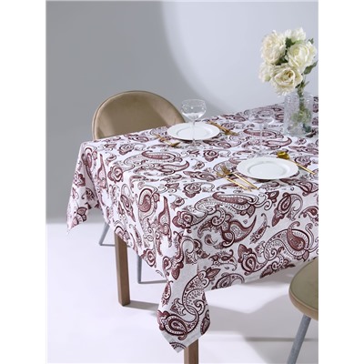 Скатерть «Этель. Восточные узоры», 149×220 см, 100% хлопок, саржа 190 г/м²