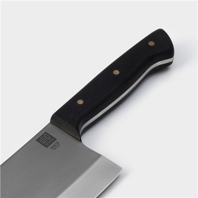 Нож - топорик кухонный большой Wild Kitchen, сталь 95×18, лезвие 19,5 см