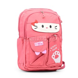 Рюкзак Kitty Love, 2 внутренних отделения, 2 передних и 2 боковых кармана.