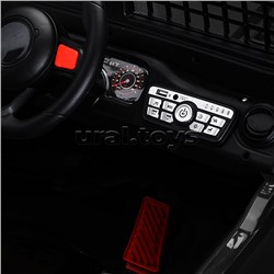 Электромобиль детский "Городской внедорожник" (цвет черный)