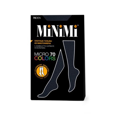 Гольфы полиамид, Minimi, Micro colors 70 гольфы
