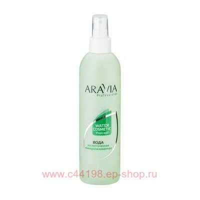 ARAVIA Professional Вода косметическая минерализованная с мятой витаминами после депиляции 300мл арт1023