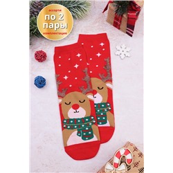 Носки махровые GL663 Новый Год