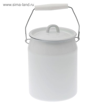 УЦЕНКА Бидон эмалированный, 3 л, без деколи