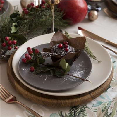 Скатерть новогодняя «Этель» Beautiful Christmas, 149×220 см с ГМВО, хлопок 100%, 190 г/м²