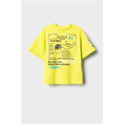 Фуфайка трикотажная для мальчиков (футболка) PLAYTODAY, 1239603