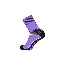 Термоноски трикотажные для девочек (низкие махровые)