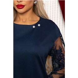 Платье Шарлин (синее) П14783-18М