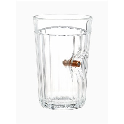 Стакан гранёный с пулей «Новый год», 250 мл