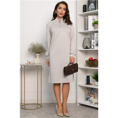 Платье Изящный образ (бежевое) П13750-19М