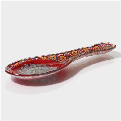 Подставка под ложку Доляна «Крац», 21.5×7.5×1.4 см, стекло
