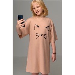 Туника оверсайз для девочки Happyfox