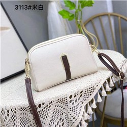 Женская сумка из искусственной кожи, цвет белый