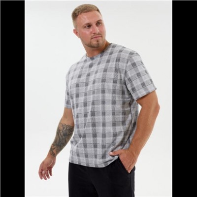 Футболка Титан (Серая клетка)