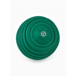 Игрушка пищащая «Мячик, горизонтальные полоски», 5.5 см темно-зеленая