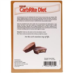 Universal Nutrition, Doctor's CarbRite Diet Bars, Chocolate Peanut Butter, 12 Bars, 2.00 oz (56.7 g) Each