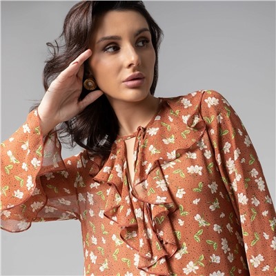 Платье в стиле бохо, Для восхищенных взглядов (brown)