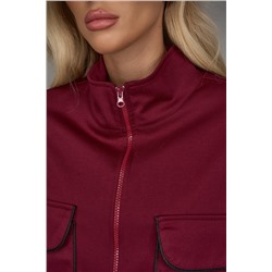 Костюм Лакоста (бордовый)