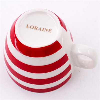 9-25070-4 Чайная пара 2пр 220мл Red (х1)