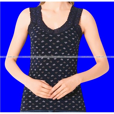 Майки женские Miss Emma Турция Кружево Сердечки арт. 9221