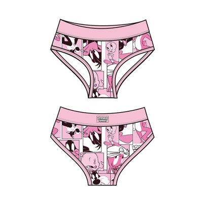 Трусы трикотажные для девочек, 2 шт в комплекте