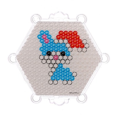 УЦЕНКА (в пакете) Аквамозаика «Зайчик», 8 трафаретов