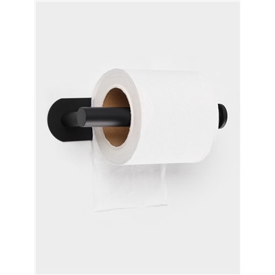 Держатель для туалетной бумаги на липучке Stölz, чёрный