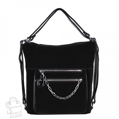 Рюкзак женский 3352AA black Polina&Eiterou/50