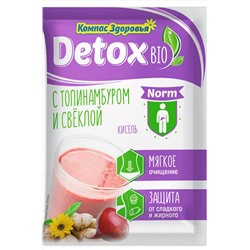 Кисель detox bio Norm Топинамбур со свёклой 10пак. 250г ЭКОПРОДУКТЫ, 1179462