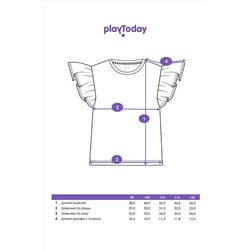 Футболка PLAYTODAY, 1122503