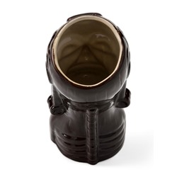 Стакан для коктейлей «Тики», 550 мл, унга джунга, керамика, чёрный