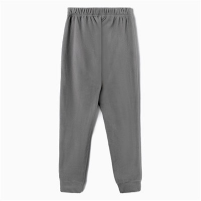 Брюки флисовые мужские спортивные MINAKU: Fleece Soft, размер 44, графитовые