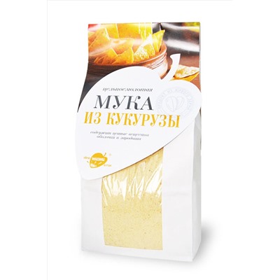 Мука кукурузная цельносмолотая 500г ЭКОПРОДУКТЫ, 1184399
