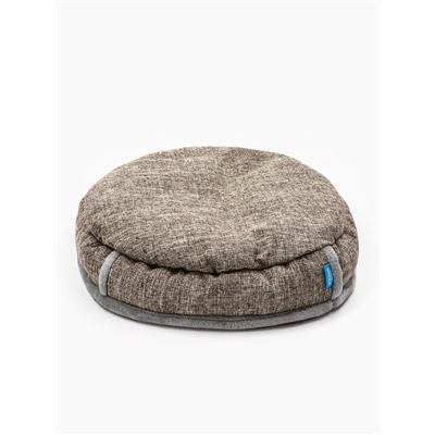 Лежанка для животных «Лофт Круглая», 47×10 см, бежевая