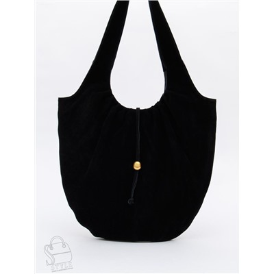 Сумка женская кожаная 1018-1MF black Polina&Eiterou  в Новосибирске