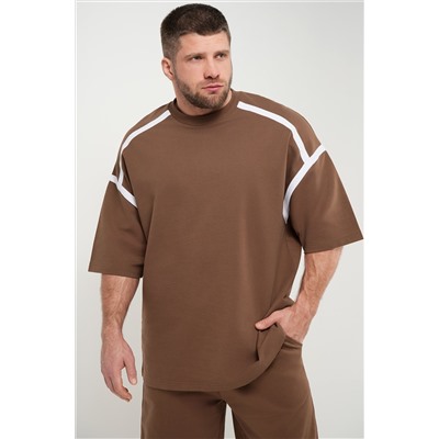 Мужской костюм оверсайз из футера двухнитки Happyfox