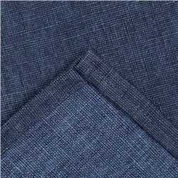 Фартук «Этель. Стиль», синий, 60×75 см, 60% п/э, 20% хлопок, 20% лён