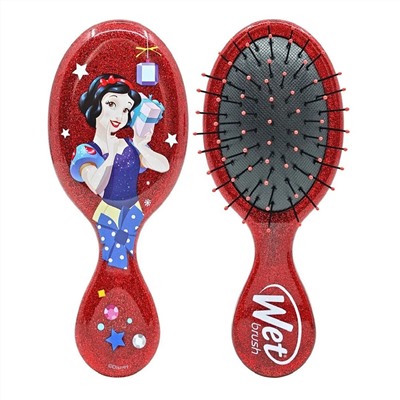 Wet Brush Расчёска для спутанных волос / Disney Mini Detangler Glitter Ball Snow White BWR832SNOWG 22556
