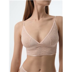 Бюстье CONTE SAVAGE LBE 2533 Бюстье с треугольными чашками из кружева и сетки